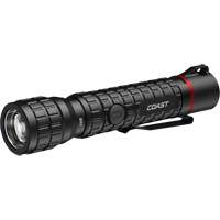 G40R Waterproof Flashlight with Twist Focus, LED, 650 Lumens, Rechargeable Batteries Stor-it Systems
