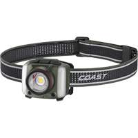 FL97R Tri-Colour Headlamp with Twist Focus & Voice Activation, LED, 830 Lumens, 2 Hrs. Run Time, Rechargeable Batteries Stor-it Systems