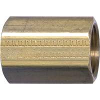 Pipe Coupling, Brass, 3/8" GCF632 | Stor-it Systems