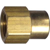 Reduced Pipe Coupling, Brass, 1/2" x 3/8" YA525 | Stor-it Systems