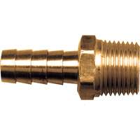 Male Hose Connector, Brass, 3/4" x 3/4" QF083 | Stor-it Systems