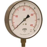 Stainless Steel Pressure Gauge, 2-1/2" , 30" Hg Vac., Bottom Mount, Liquid Filled Analogue IB862 | Stor-it Systems