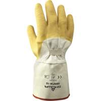 99NFW Heavy-Duty Gloves, 10/Large, Rubber Latex Coating, Cotton Shell Stor-it Systems