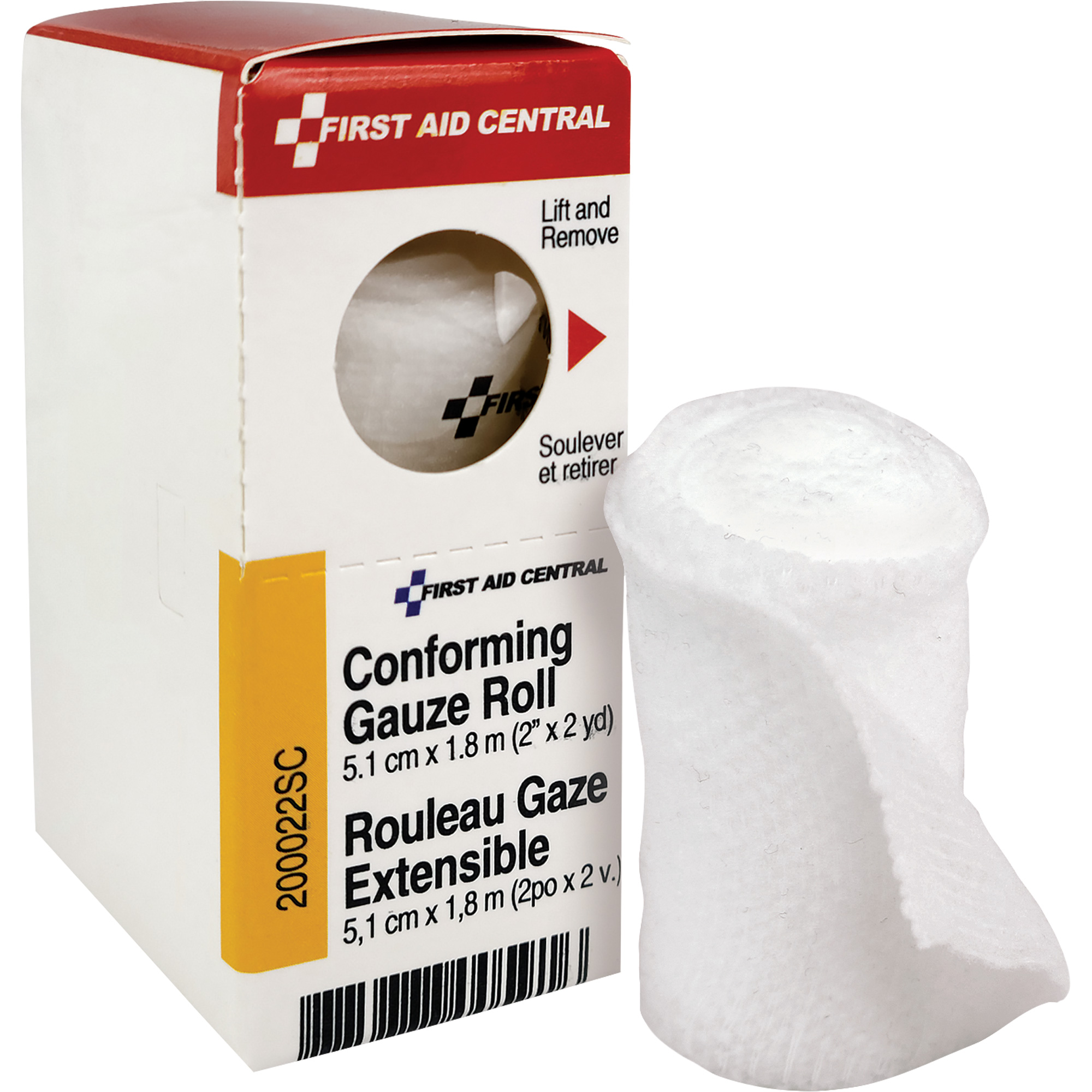 First Aid Central Refill Conforming Stretch Gauze
